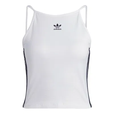 Adidas Originals (wmns) Adidas Adicolor Classics Tank Top 'white Black' In Multi