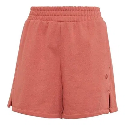 Adidas Originals (wmns) Adidas Adicolor Contempo Shorts 'brown' In Red