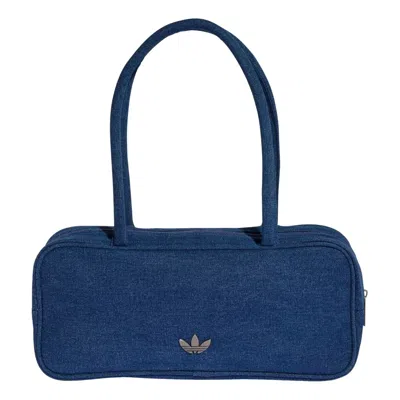 Adidas Originals Denim Tote Bag In Orange