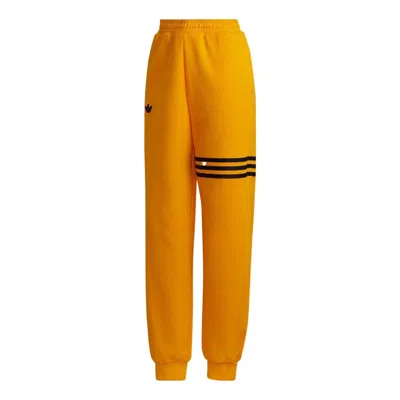 Adidas Originals (wmns) Adidas Adicolor Neuclassics Joggers 'collegiate Gold' In Orange