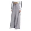 Adidas Originals (wmns) Adidas Adilenium Oversized Track Pants 'grey' In Gray