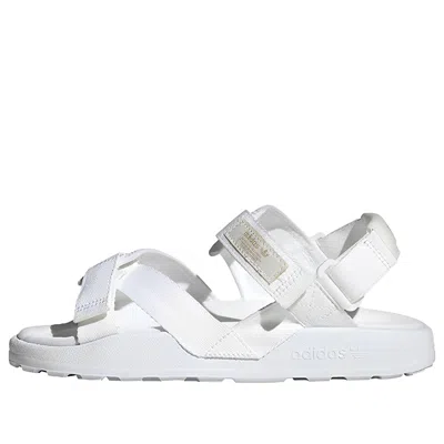 Adidas Originals (wmns) Adidas Adilette Adventure Sandals 'white Wonder Taupe'
