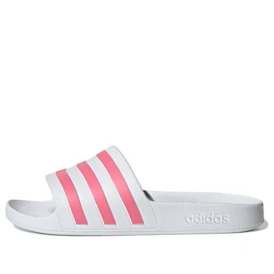 Adidas Originals (wmns) Adidas Adilette Aqua Slide 'white Rose Tone'