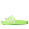 Adidas Originals (wmns) Adidas Adilette Aqua Slides 'signal Green'