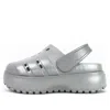 Adidas Originals (wmns) Adidas Adilette Clog Platform 'silver Metallic' In Multi