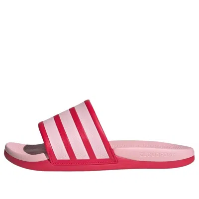 Adidas Originals (wmns) Adidas Adilette Comfort 2.0 Slides 'better Scarlet Clear Pink'