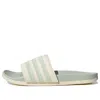 Adidas Originals (wmns) Adidas Adilette Comfort Slide 'white Linen Green'