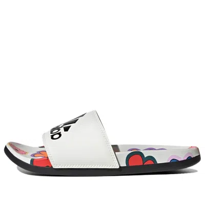 Adidas Originals (wmns) Adidas Adilette Comfort Slides 'off White Core Black'