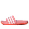 Adidas Originals (wmns) Adidas Adilette Comfort Slides 'super Pop Red'