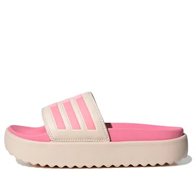 Adidas Originals (wmns) Adidas Adilette Platform Slide 'wonder Quartz Pink'