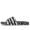 Adidas Originals (wmns) Adidas Adilette Slide 'black White Silver'