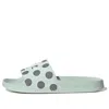 Adidas Originals (wmns) Adidas Adilette Slides 'dash Green Polka'