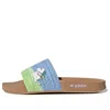 Adidas Originals (wmns) Adidas Adilette X Moomin Cork Slide 'blue Fusion Gum'