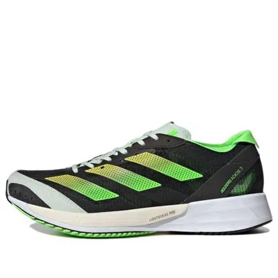 Adidas Originals (wmns) Adidas Adizero Adios 7 'black Solar Green'