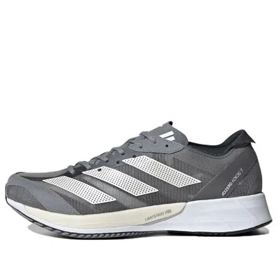 Adidas Originals (wmns) Adidas Adizero Adios 7 'grey Zero Metallic'