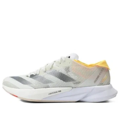 Adidas Originals (wmns) Adidas Adizero Adios 8 'ivory Iron Metallic Crystal Sand' In Multi