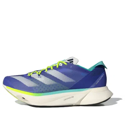 Adidas Originals (wmns) Adidas Adizero Adios Pro 3 'cobalt Blue Zero Metalic Lucid Lemon'