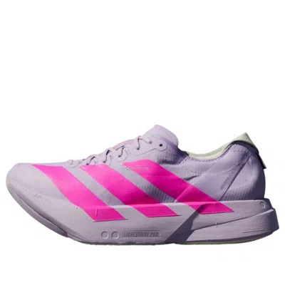 Adidas Originals (wmns) Adidas Adizero Adios Pro 4 'powder Plum Shock Pink' In Animal Print