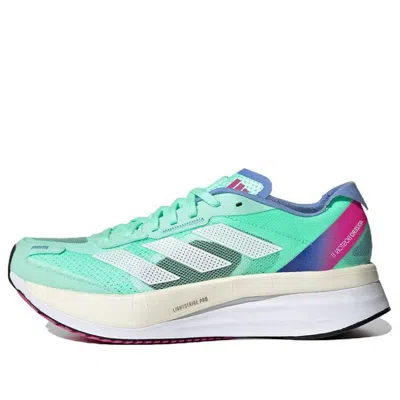 Adidas Originals (wmns) Adidas Adizero Boston 11 'pulse Mint   Cloud White' In Multi