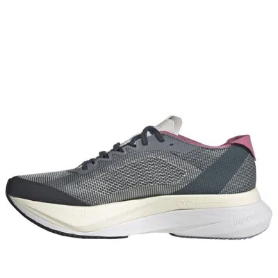 Adidas Originals (wmns) Adidas Adizero Boston 12 'arctic Night Lucid Lemon' In Multi