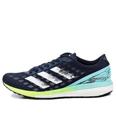 Adidas Originals (wmns) Adidas Adizero Boston 9 'blue White Yellow'