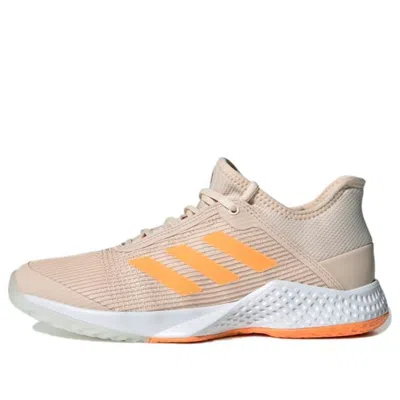 Adidas Originals (wmns) Adidas Adizero Club 'linen Flash Orange' In Neutral