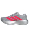Adidas Originals (wmns) Adidas Adizero Evo Sl 'silver Metallic Lucid Red' In Multi