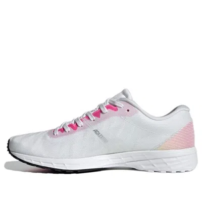Adidas Originals (wmns) Adidas Adizero Rc 3 'white Pink Gray'