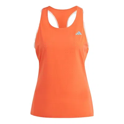 Adidas Originals (wmns) Adidas Adizero Running Tank Top Asia Sizing 'orange'