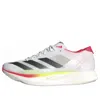 Adidas Originals (wmns) Adidas Adizero Takumi Sen 10 'white Core Black Lucid Red' In Black
