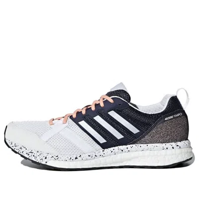 Adidas Originals (wmns) Adidas Adizero Tempo 9 'white Blue' In Multi