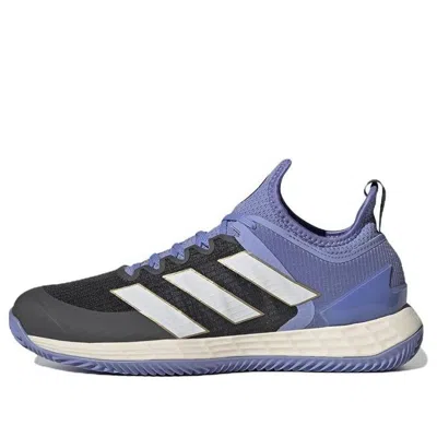 Adidas Originals (wmns) Adidas Adizero Ubersonic 4 Clay Court 'black Purple' In Multi