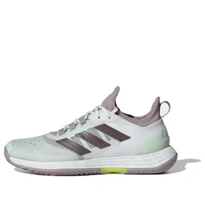 Adidas Originals (wmns) Adidas Adizero Ubersonic 4.1 'white Crystal Jade' In Multi