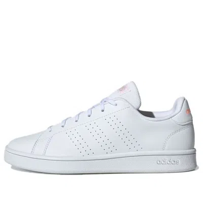 Adidas Originals (wmns) Adidas Advantage Base 'white Glow Pink'
