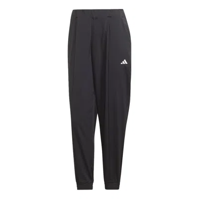 Adidas Originals (wmns) Adidas Aeroready Train Essentials Minimal Branding Woven Pants Logo 'black'