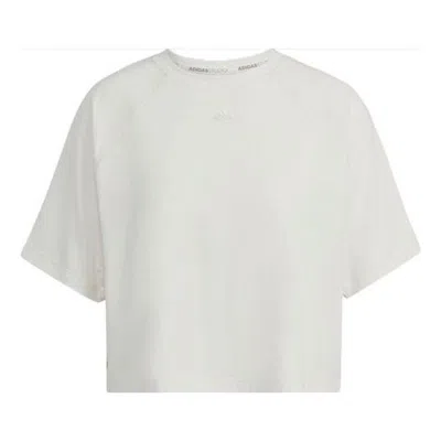 Adidas Originals (wmns) Adidas Aeroready Wrap-back T-shirt 'white'