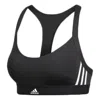 Adidas Originals (wmns) Adidas All Me 3-stripes Bra Asia Sizing 'black Whtie'