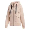 Adidas Originals (wmns) Adidas Alphabet Print Zip Up Hoodie 'pink'