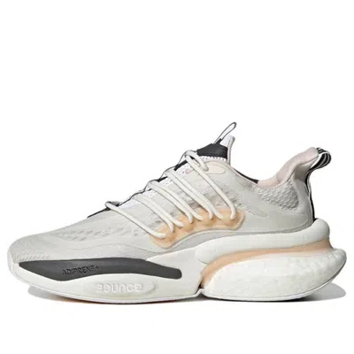 Adidas Originals Womens Adidas Alphaboost V1 In White/grey/wonder Quartz