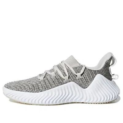 Adidas Originals (wmns) Adidas Alphabounce Trainer 'raw White Grey' In Multi