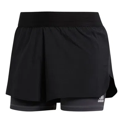 Adidas Originals (wmns) Adidas Alphaskin Two-in-one Shorts Asia Sizing 'black'