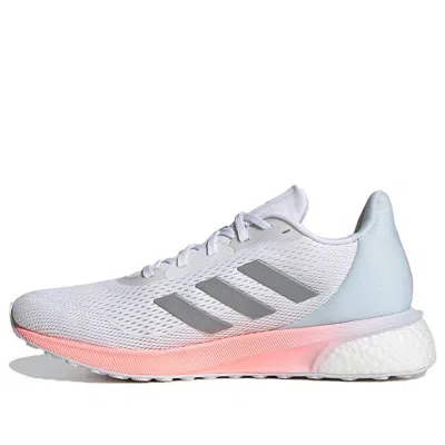 Adidas Originals (wmns) Adidas Astrarun Shoes Grey/pink In Gray