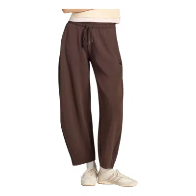 Adidas Originals (wmns) Adidas Barrel Leg Pants Asia Sizing 'aurora Coffee' In Brown