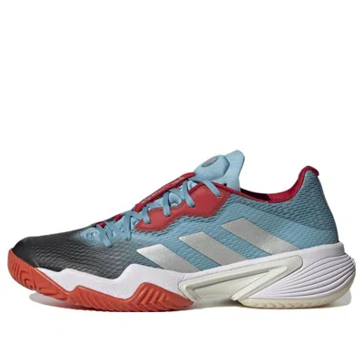 Adidas Originals (wmns) Adidas Barricade 'blue Red' In Multi