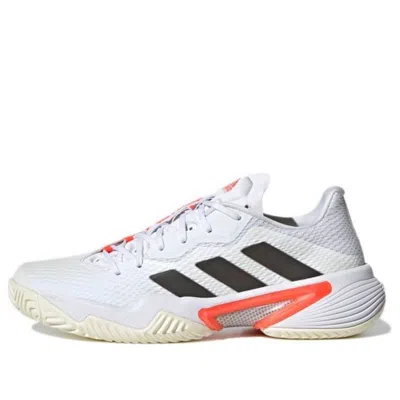 Adidas Originals (wmns) Adidas Barricade Tokyo Tennis Shoes 'white Solar Red'