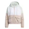 Adidas Originals (wmns) Adidas Bball Jackets 'beige White'