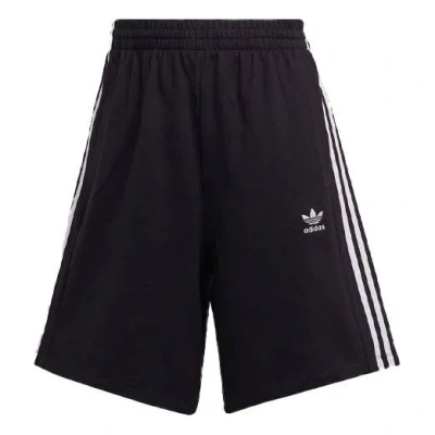 Adidas Originals (wmns) Adidas Bermuda Shorts 'black White' In Multi
