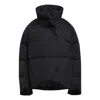 Adidas Originals (wmns) Adidas Big Baffle Jacket 'black' In Brown
