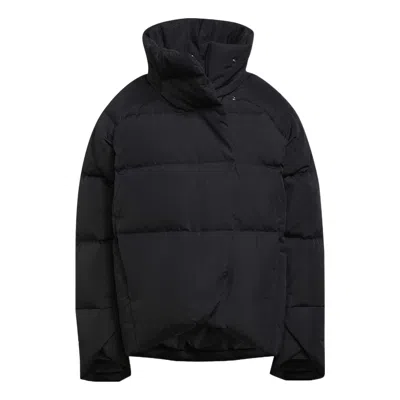 Adidas Originals (wmns) Adidas Big Baffle Jacket 'black' In Brown