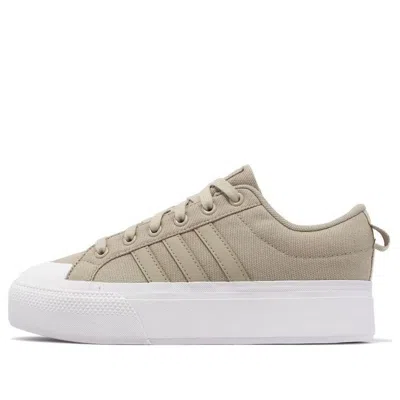 Adidas Originals (wmns) Adidas Bravada 2.0 Platform 'wonder Beige' In Brown